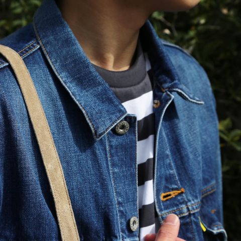 doublet MEMORIAL POLAROID DENIM JACKET(21SS06BL115) style. 2021.03.29.