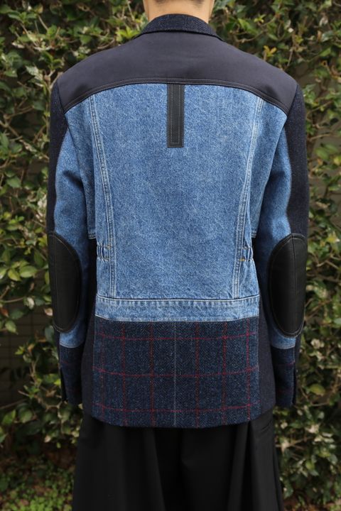 JUNYA WATANABE COMME des GARCONS MAN カシミヤツイード×綿デニム×綿ウィップコード style 2020.12.16.