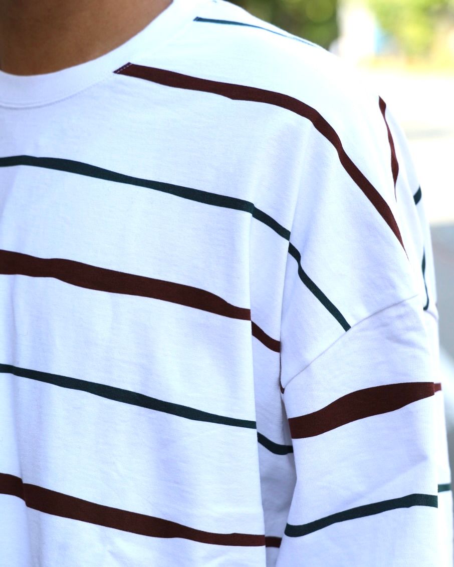 S.F.C SUPER BIG STRIPE LS TEE (W/DRAWSTRINGS) 10月17日(土)新作発売！