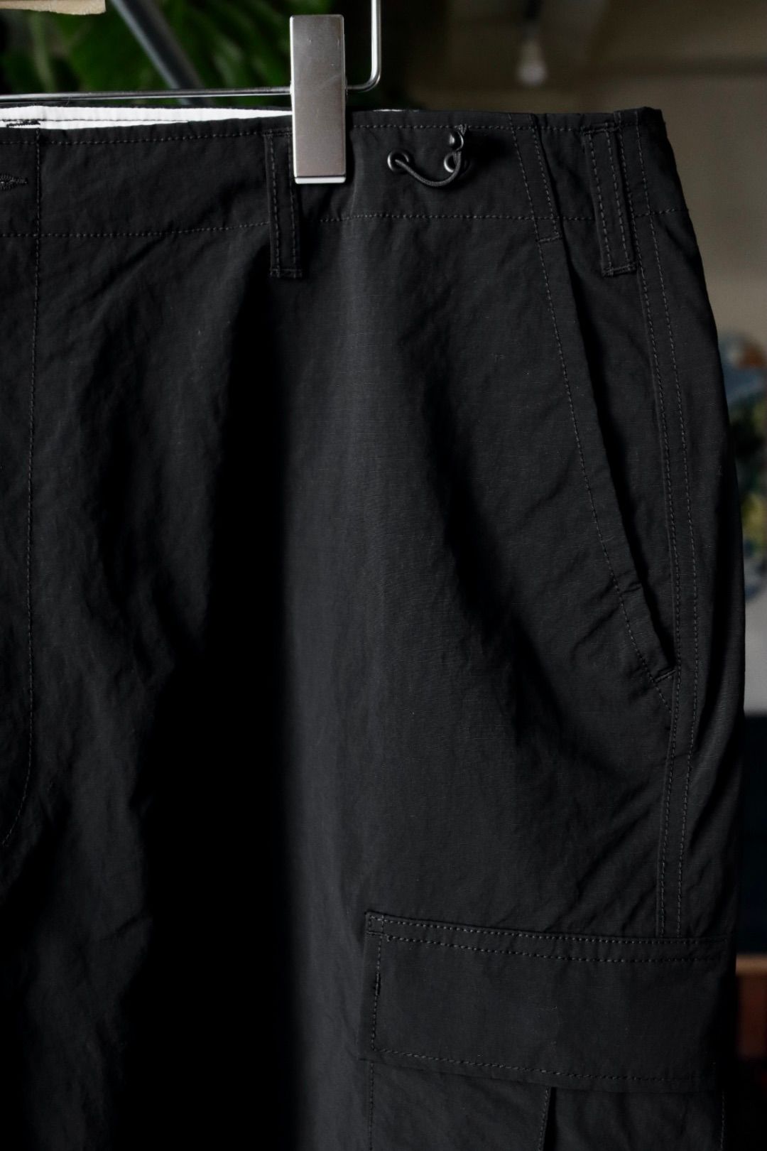 セダンオールパーパスFW23 Big Cargo Pants (SD23F-PT01)Black
