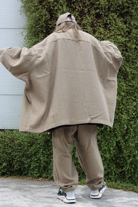 S.F.C-Stripes For Creative- 新作TAILORED SHIRT JACKETセットアップstyle.2023.9.14