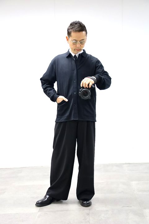 MARKAWARE 26SS ポロカラーシャツスタイル