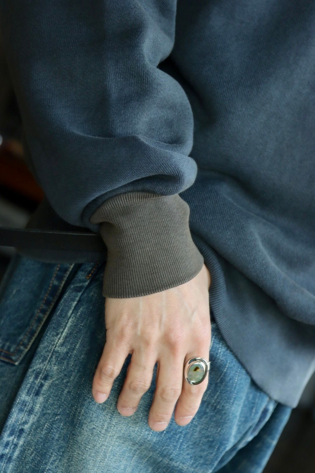 トップス 23ss A.PRESSE Vintage Sweatshirt 3 A.PRESSE Vintage Sweatshirt (Grn) - UNION LOS ANGELES