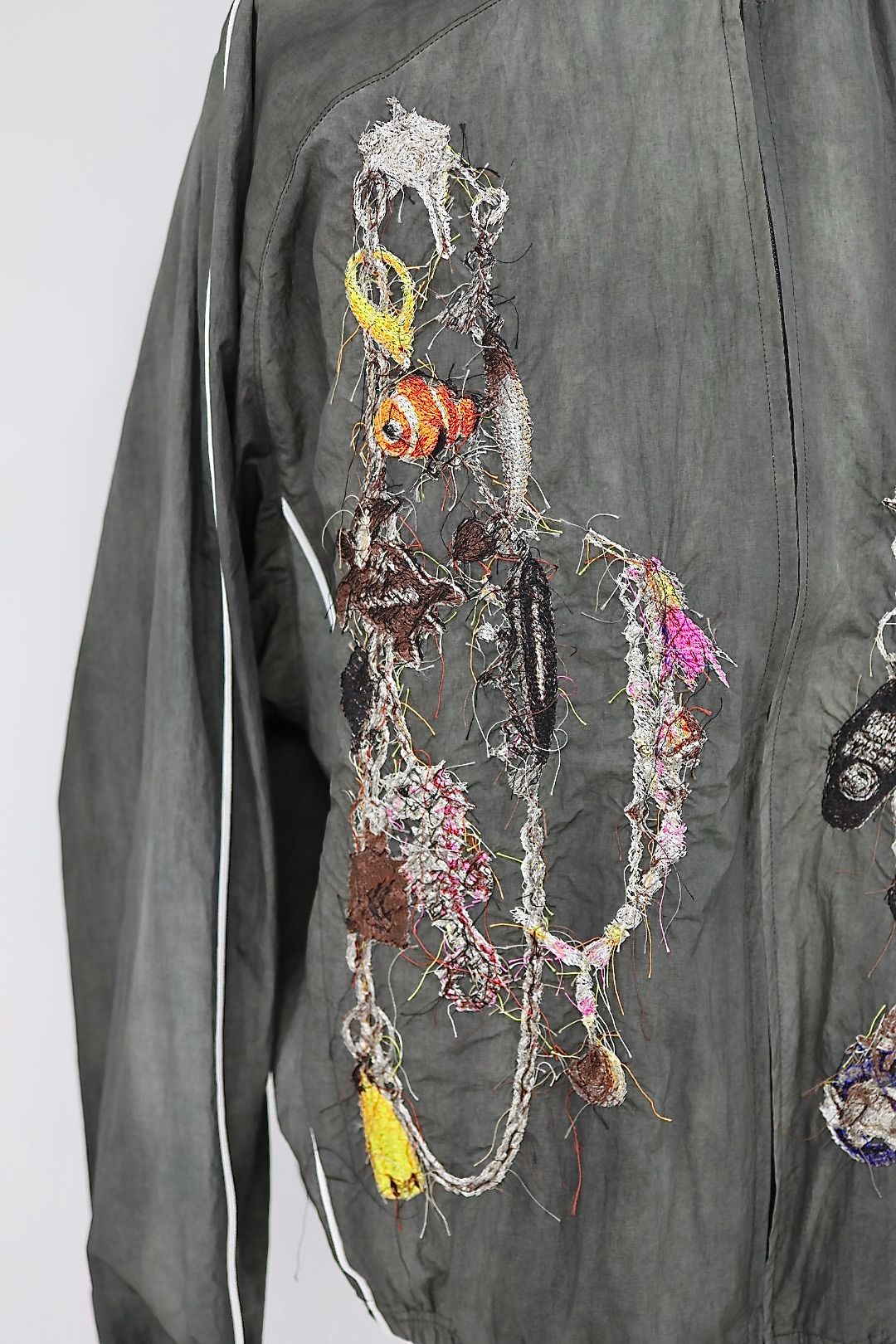 doublet ダブレット26SS EMBROIDERED CHAIN TRACK JACKET (26SS22BL252)CHACORL★2月14日(土)発売！