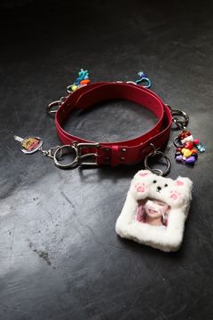 doublet 25SS “ITA” LEATHER BELT(25SS70BT28)PINK☆1月11日(土)発売！