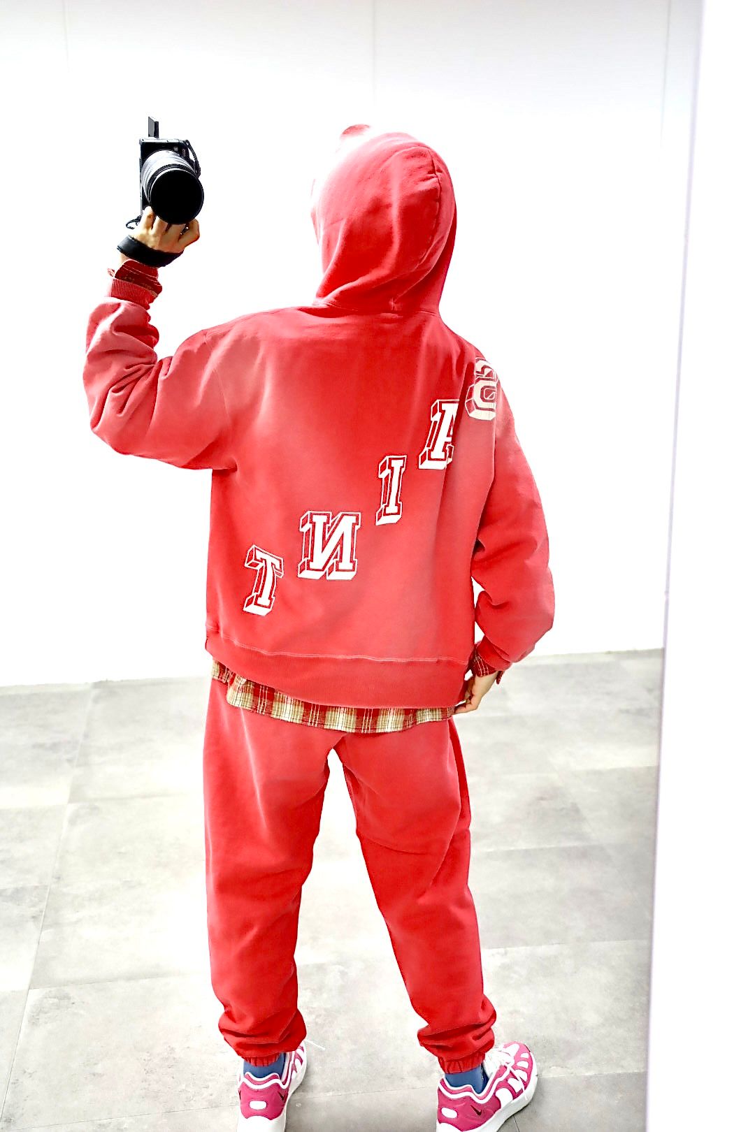 セントマイケル 26SS BABY MICHAEL HOODIE(SM-MK8-0000-060)RED