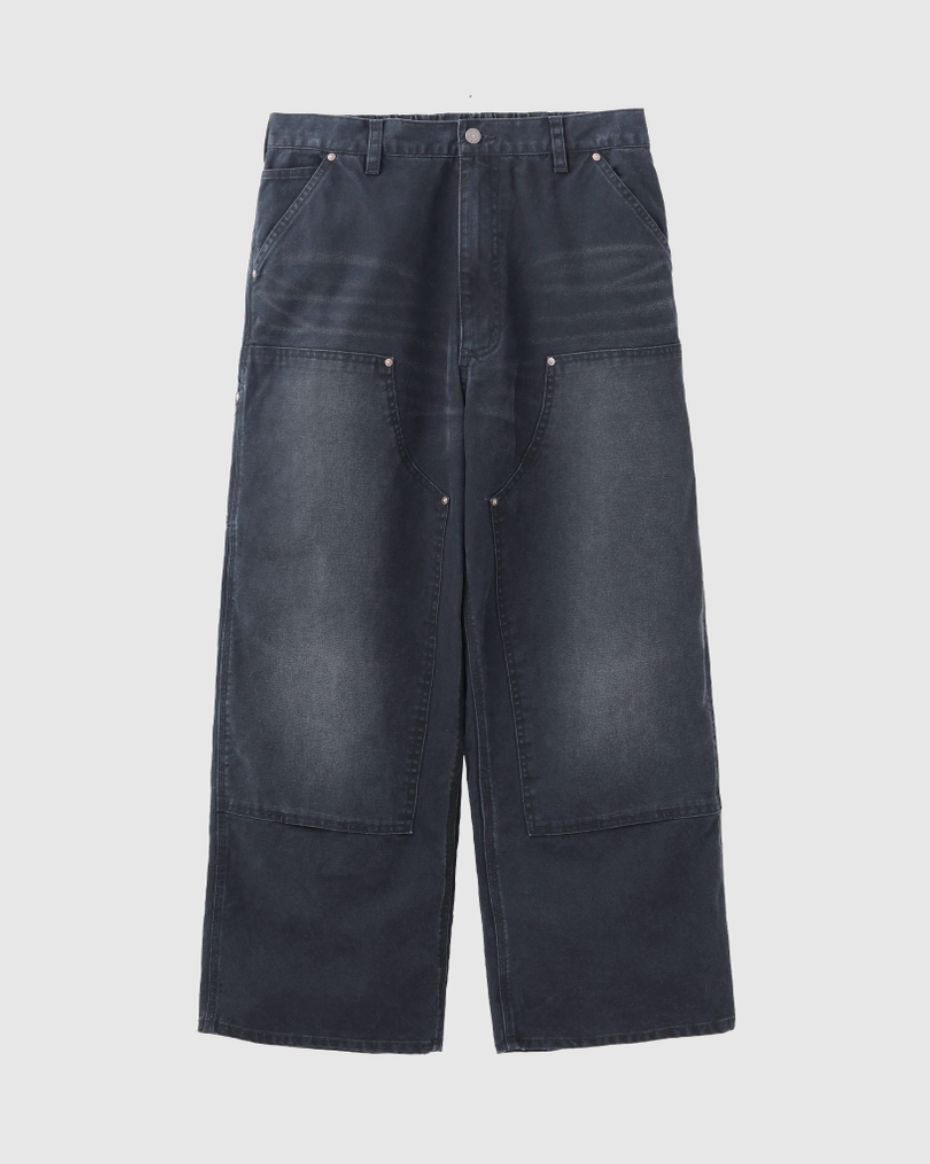 セダンオールパーパス 26SS Vintage Washed Double Knee Pants(SD26S-PT04)Black☆3月7日(土)発売！