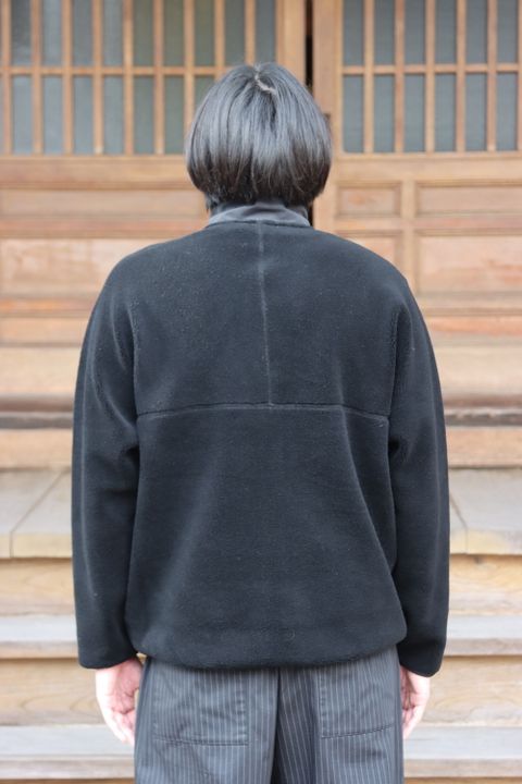 Graphpaper Wool Boa Zip-Up Blouson(GU213-70206B) style.2021.11.21