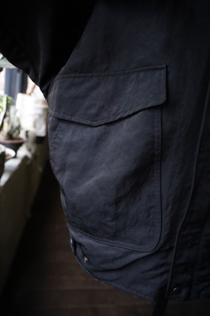 ヨーク25SS NYLON BOMBER JACKET(YK25SS0909B)BLACK☆1月18日(土)発売！