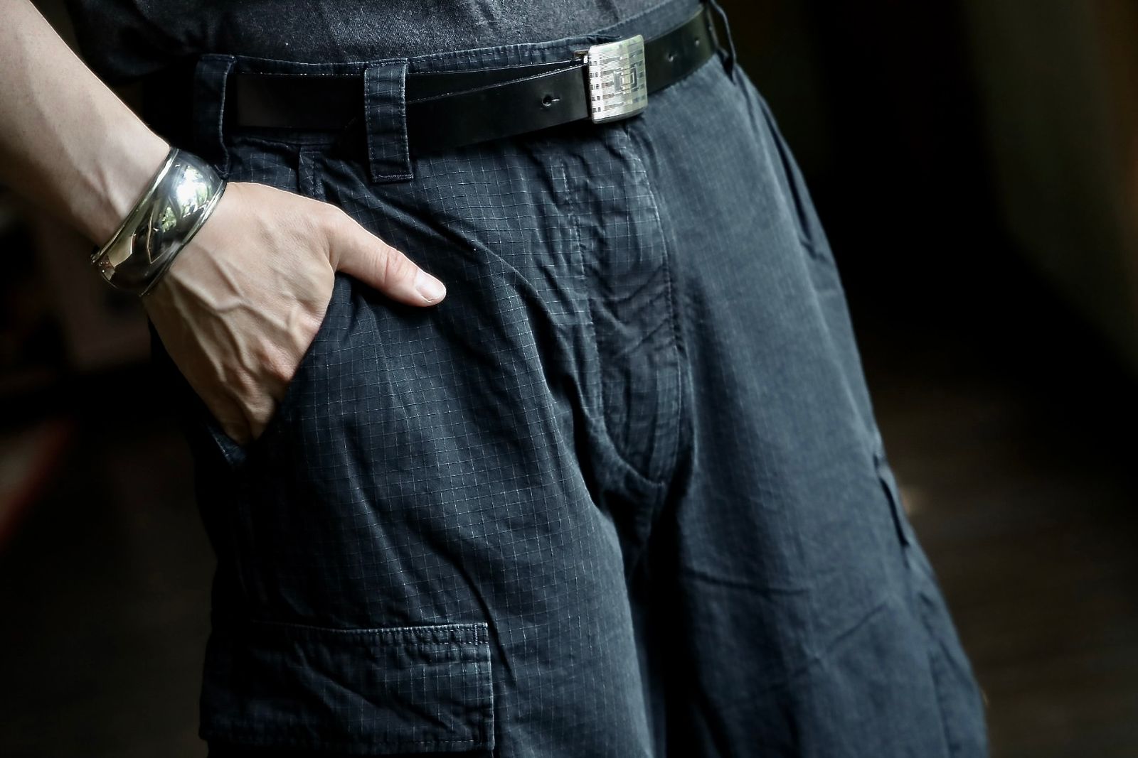 A.PRESSE Silk Ripstop US Coast Guard ODU Trousersスタイル2024.7.13.