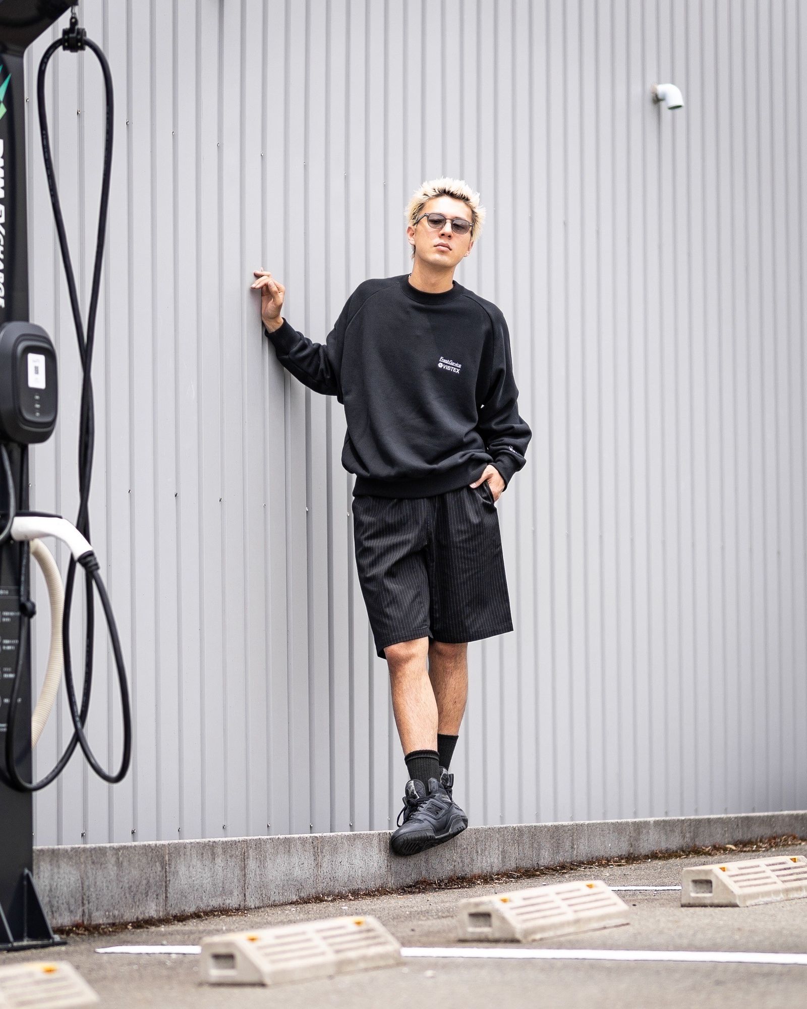 FreshService VIBTEX “SWEAT CREW NECK PULLOVER” MARKスタイル
