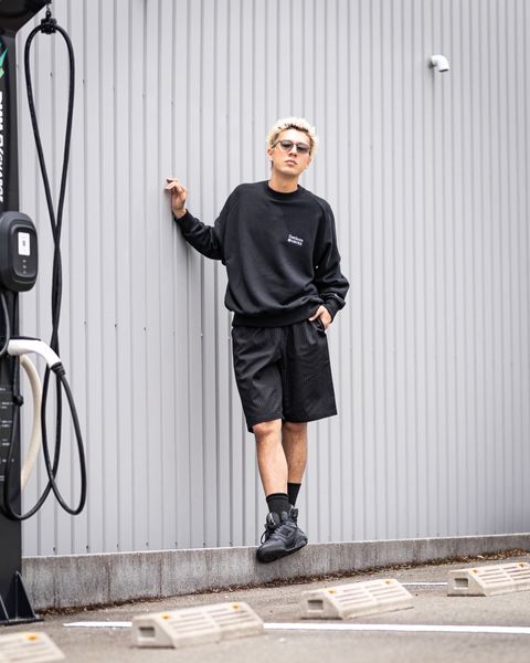 FreshService VIBTEX “SWEAT CREW NECK PULLOVER” MARKスタイル