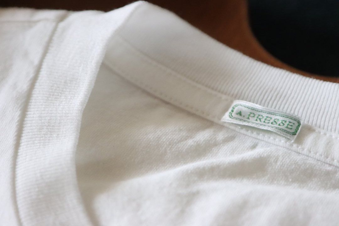 A.PRESSE - アプレッセ Light Weight T-shirt(WHITE) | mark