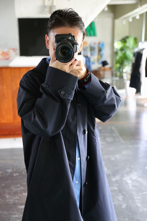 A.PRESSE  Balmacaan Coat(21AAP-01-01H)NAVY style※8月21日発売