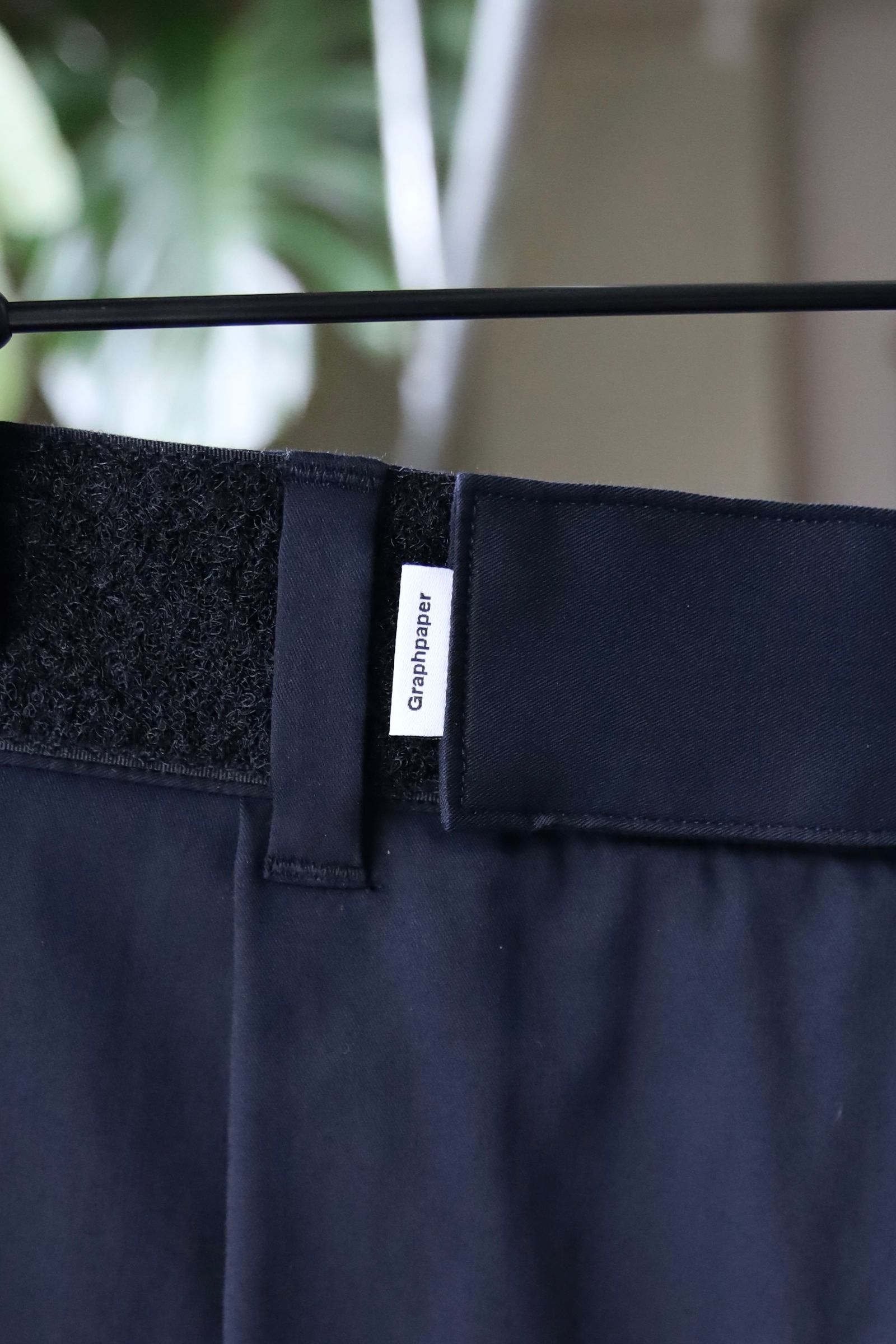グラフペーパー Solotex Twill Wide Chef Shorts(GM252-40006B)NAVY