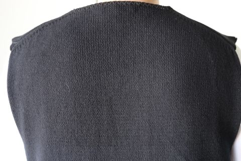 MATSUFUJI Modified Farmers Knit Vest style.2021.1.16.