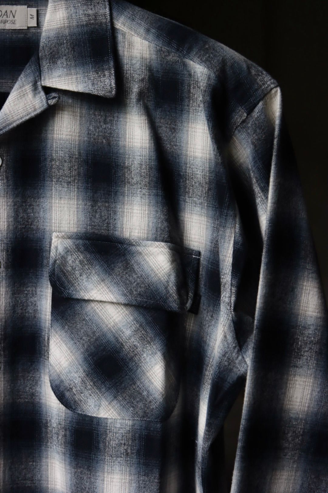 SEDAN ALL-PURPOSE - セダンオールパーパスFW23 Brushed Ombre Plaid