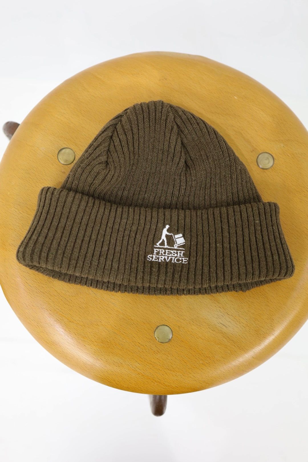 フレッシュサービスTHERMAL RIB KNIT WATCH CAP(FSP254-90069)KHAKI☆11月15日(土)発売！