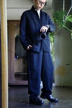 COMME des GARCONS HOMME 縮絨ウールサージセットアップスタイル2024.10.06.