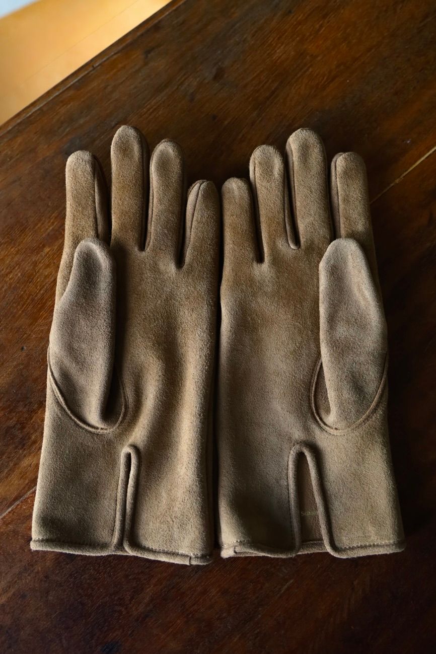 エンダースキーマ スエードグローブ suede glove(tq-rc-sgb)khaki☆9月6日(土)発売！