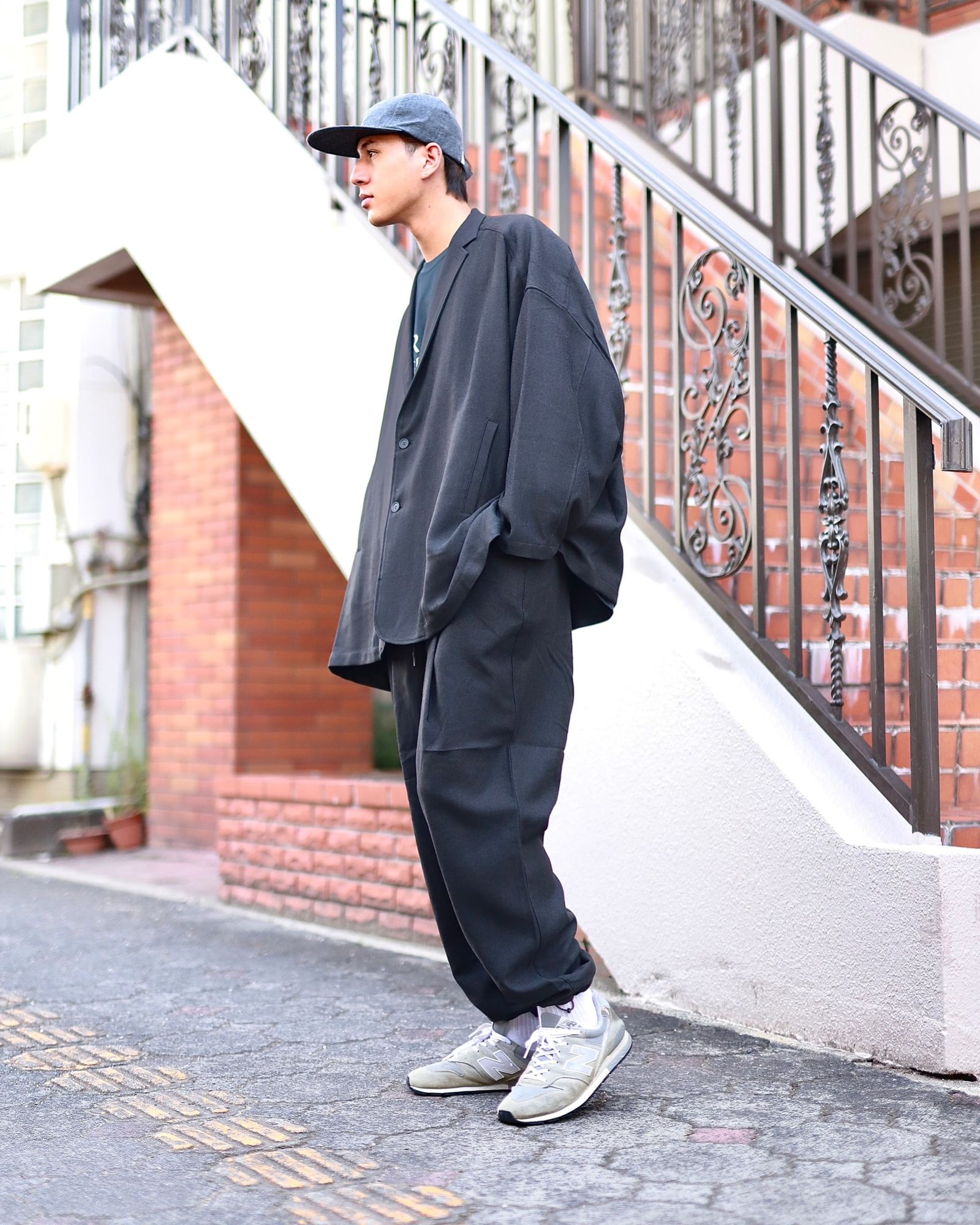 S.F.C WOOL HERRINGBONEスタイル