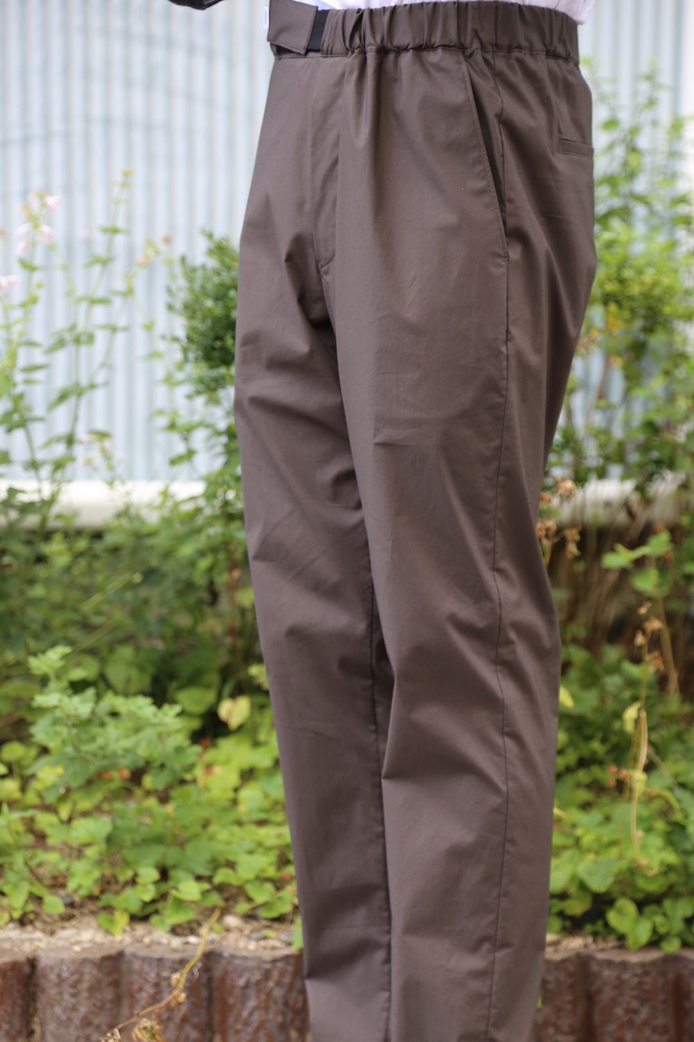 Graphpaper Stretch Typewriter Slim Chef Pants