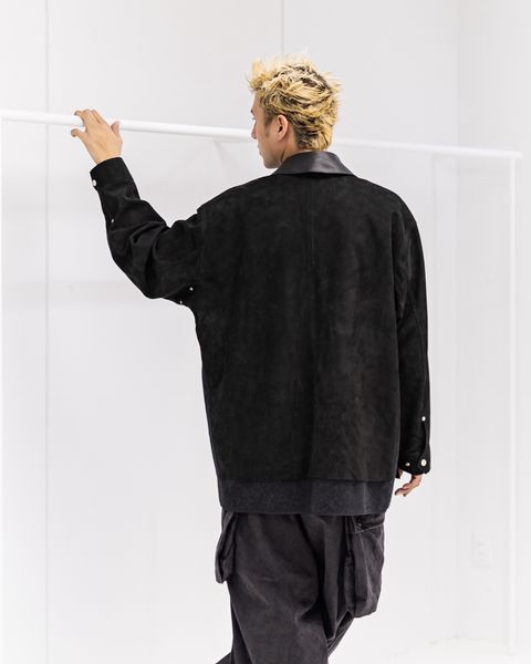 YOKE Nuback Leather Coverall Jacket (BLACK)10月11日(土)新作発売！
