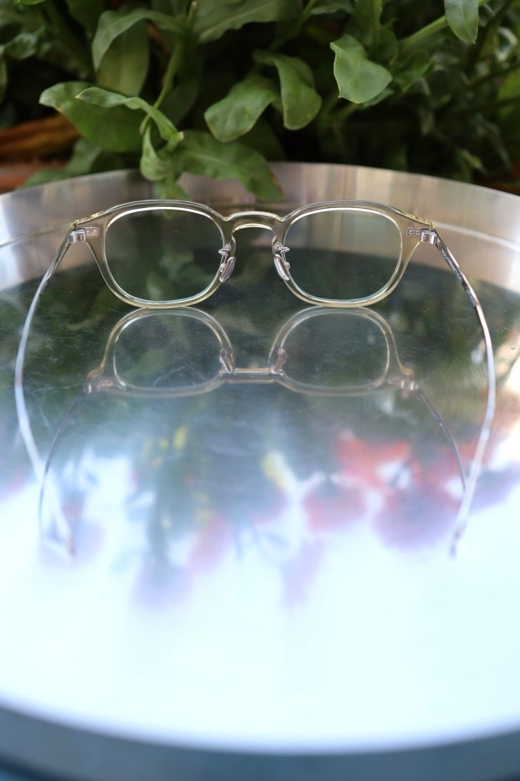 ノチノオプティカル  "JIFUSAN" #5. CITRON x SILVER × L.SMOKE GREEN(調光モデル)☆4月18日(土)再入荷！