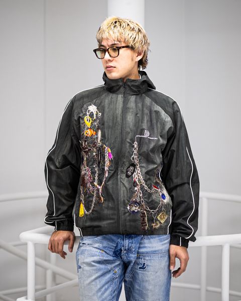 doublet ダブレット26SS EMBROIDERED CHAIN TRACK JACKET (26SS22BL252)CHACORL★2月14日(土)発売！