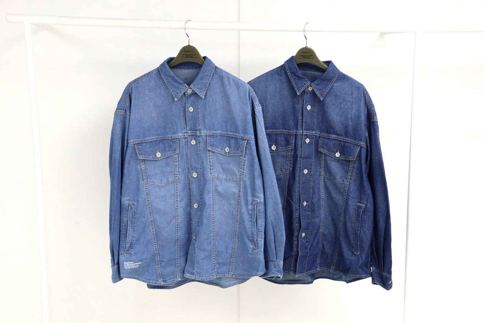 フレッシュサービス 26AW N/C TECH DENIM TRUCKER SHIRT(FSC263-50043)DARK WASH☆9月5日(土)新作発売！