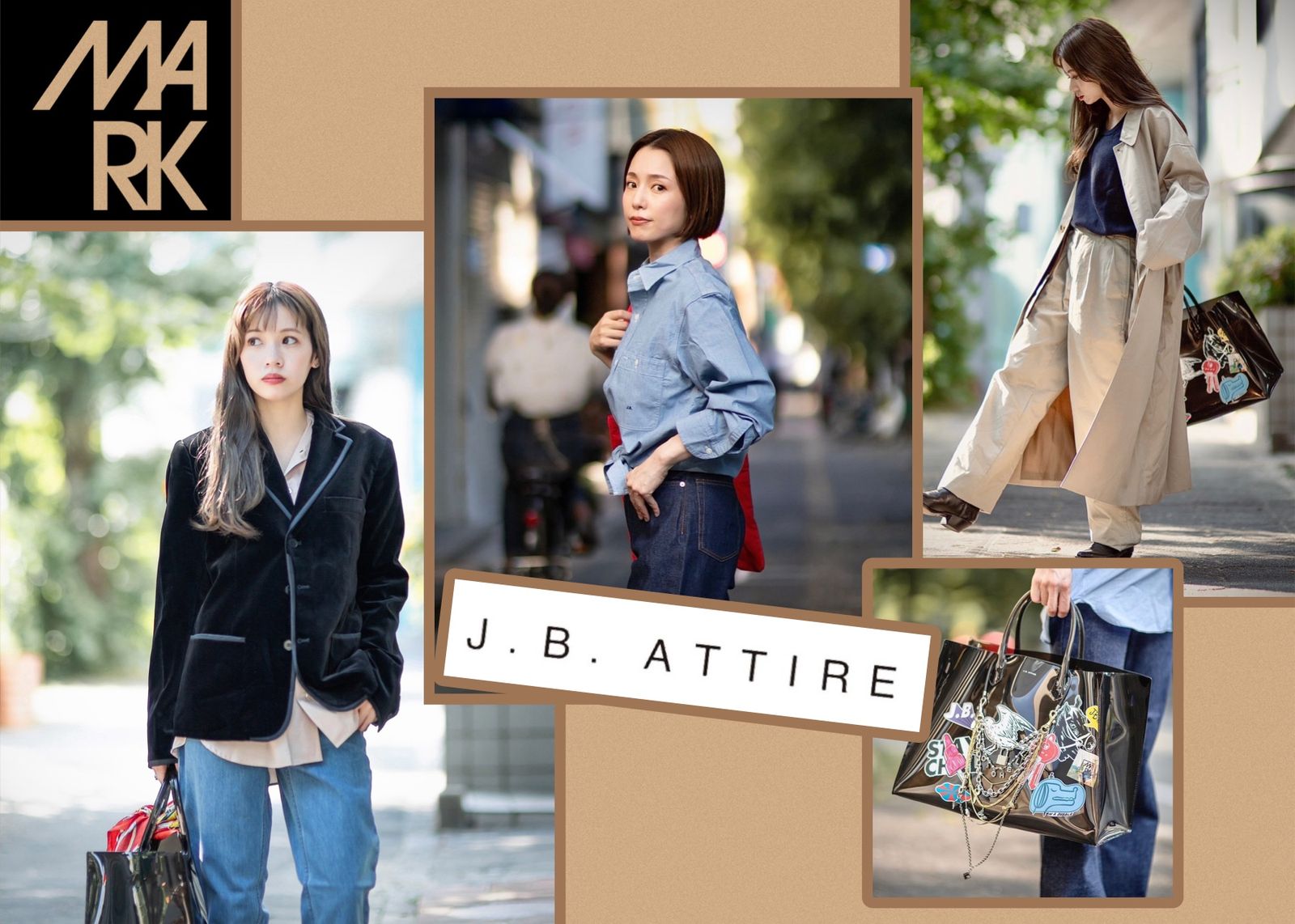 J.B. ATTIRE - ジェービーアタイア Paris denim(JBS-2402)Faded【twice