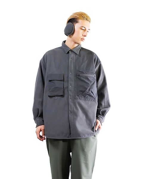 FreshService SYNTHETIC FLEECE SHIRT(GRAY)スタイル 10月5日(土)新作発売！