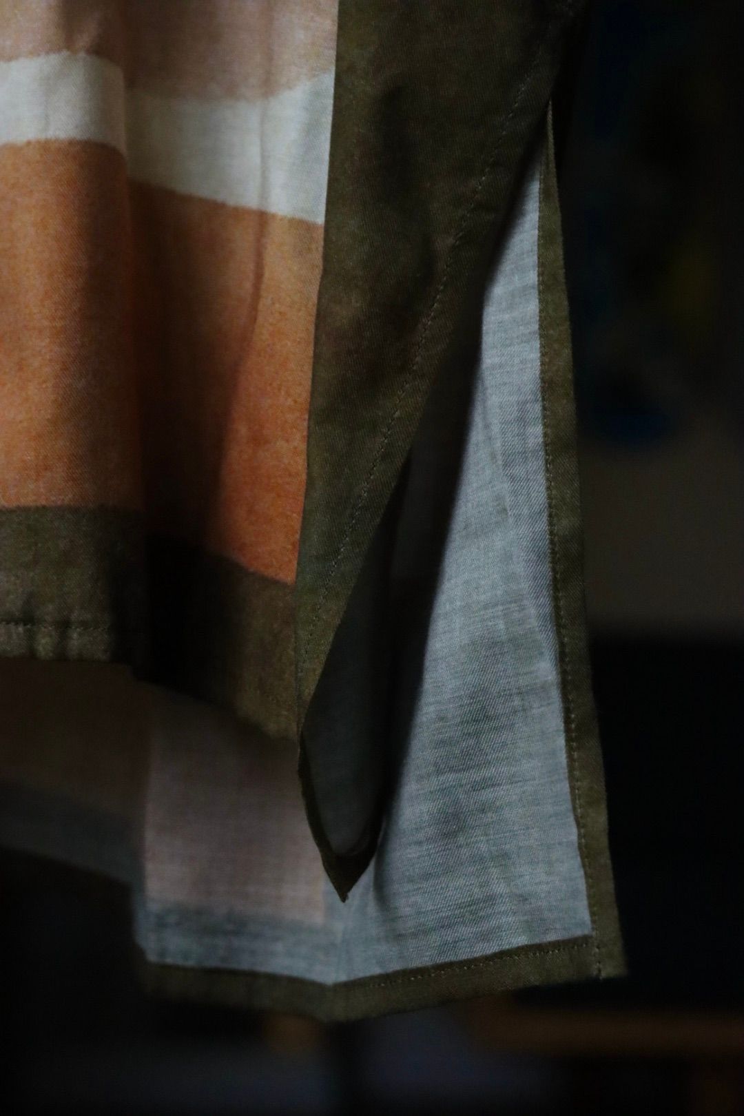 ヨーク23AW PRINTED OPEN COLLAR SHIRT (YK23FW0556SH) BROWN★7月8日(土)発売！