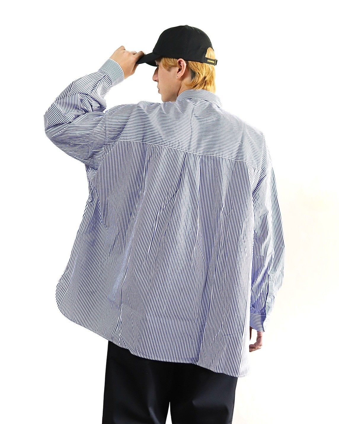 フレッシュサービス CORPORATE UNIFORM L/S SHIRT(FSC253-50105B)BLUE STRIPE☆8月9日(土)発売！