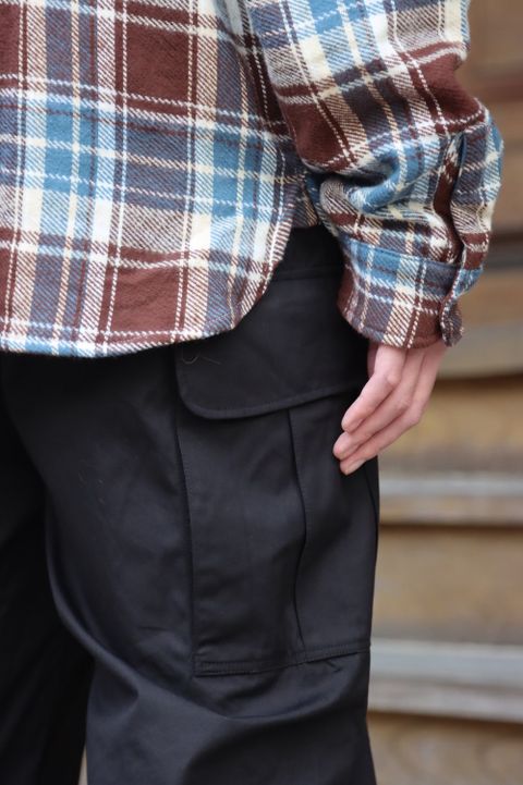 Denim Tears デニムティアーズ チェックネルシャツ(DT-A21-0000-021) style.2021.10.25.