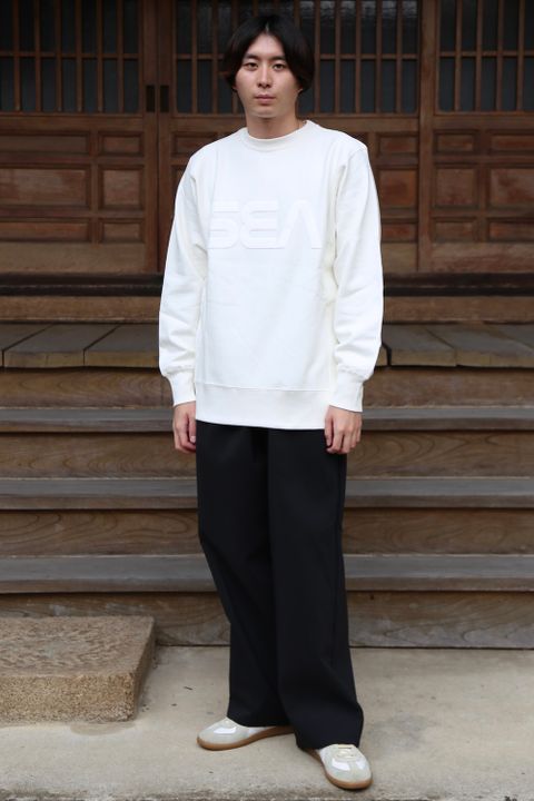 WIND AND SEA 9月19日発売 SEA(SPC) SWEAT SHIRT (WDS-20A-TPS-07) "WHITE"style.2020.9.18.