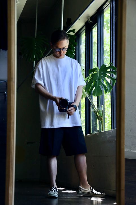 Graphpaper Solotex Twill Slim Waisted Chef Shorts Mix style.2024.5.17.