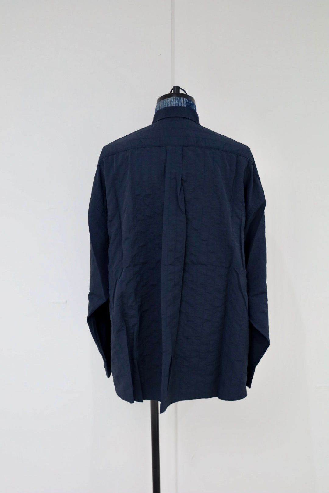 S.F.C 25FW エスエフシー SFC NYLON STITCHED SHIRTS (SFCFW25S01)D Navy