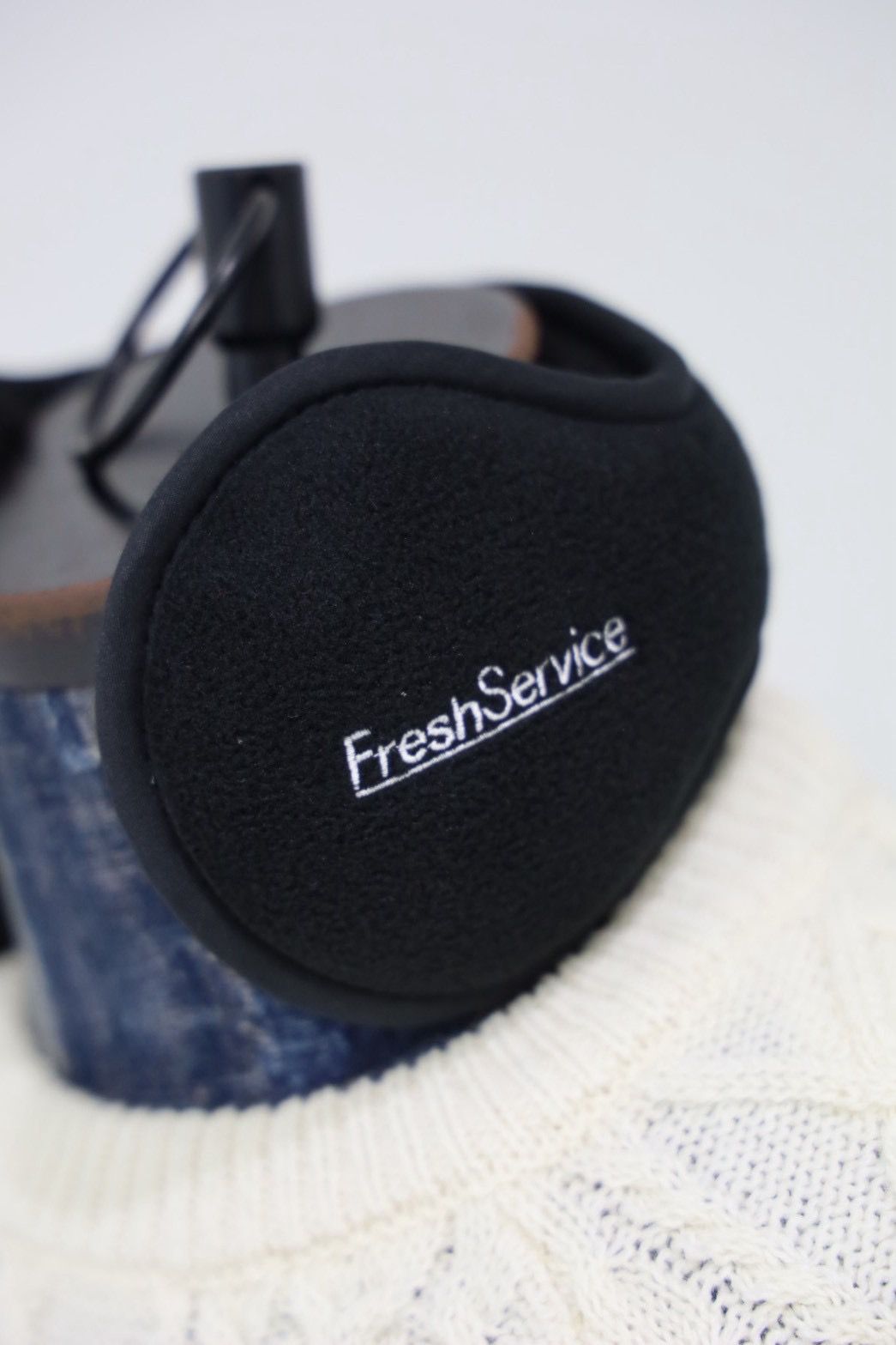 フレッシュサービス MICRO FLEECE EARMUFFS(FSP253-90202)BLACK★10月18日(土)発売！