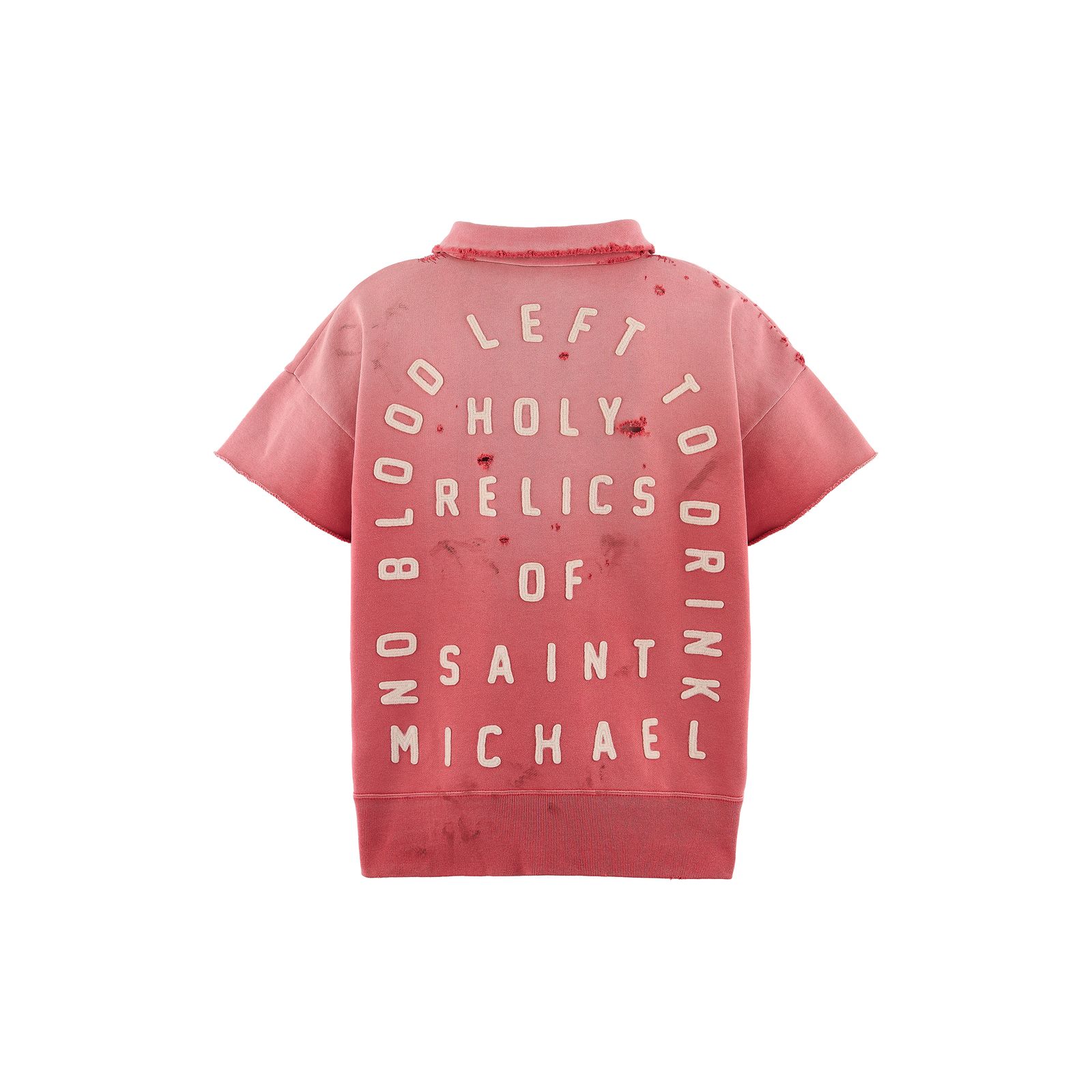 セントマイケル 26SS SAINT HALF ZIP SWEAT(SM-MK8-0000-053)RED☆4月11日(土)発売！