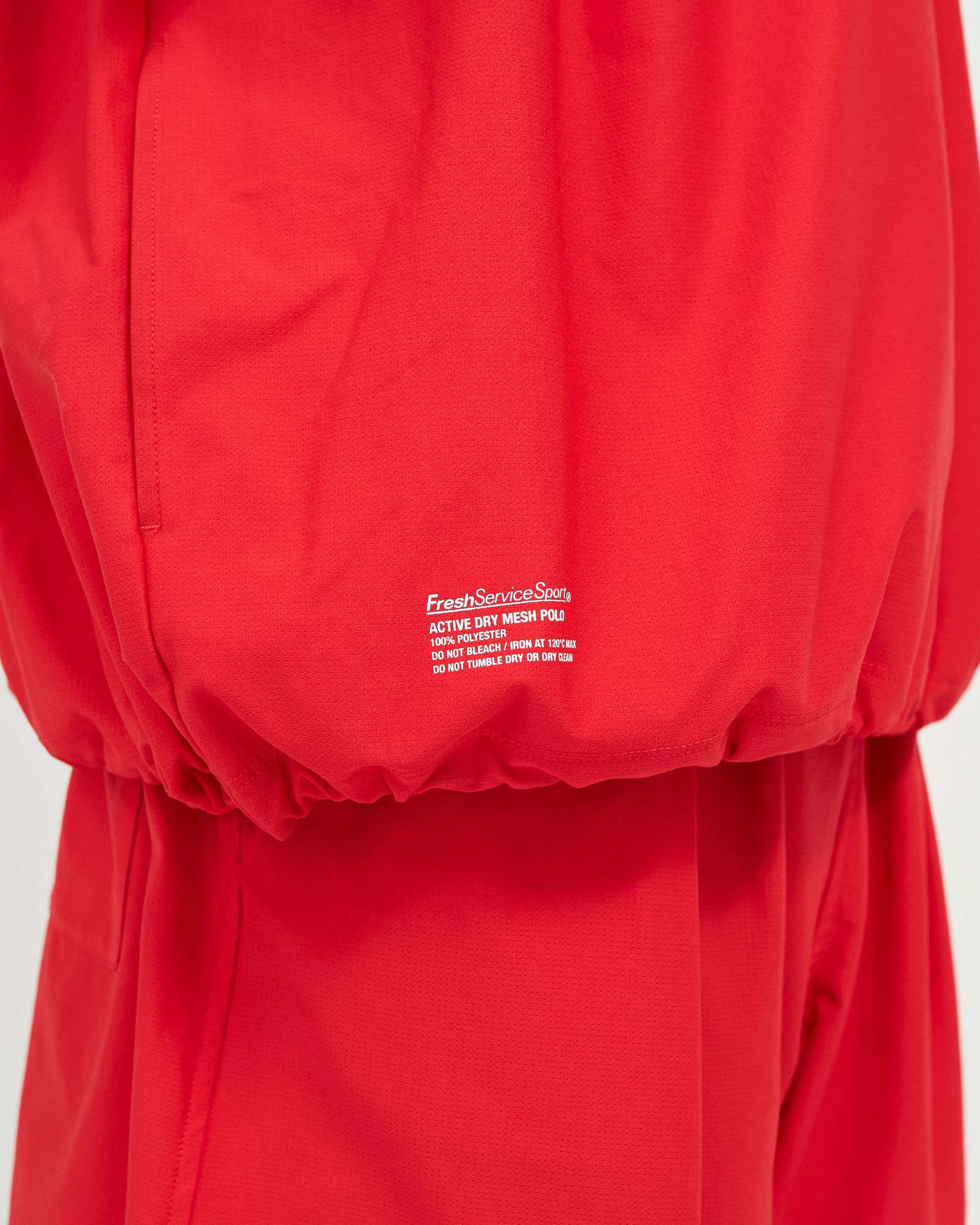 フレッシュサービス  ACTIVE DRY MESH POLO(FSC263-70164)RED☆7月18日(土)新作発売！