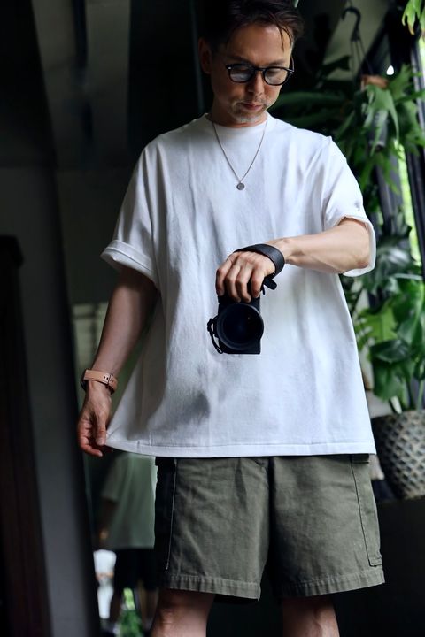 金子恵治×フルーツ オブ ザ ルーム 3P PACK Tee "OVERSIZED"スタイル.2024.6.15.