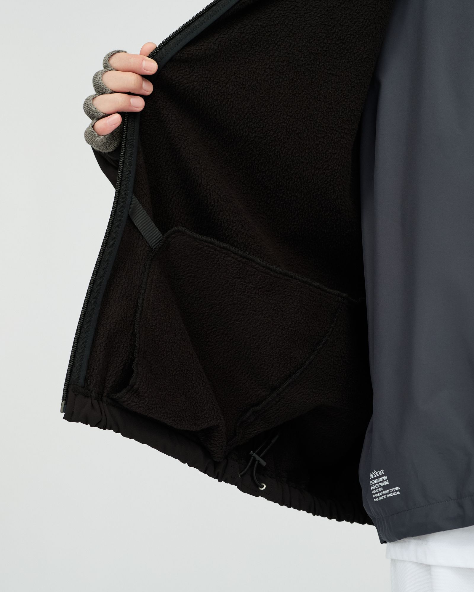 フレッシュサービス 26AW  COMFORT-SHIELD FLEECE TRACK BLOUSON(FSC263-30026)BLACK☆10月24日(土)新作発売！