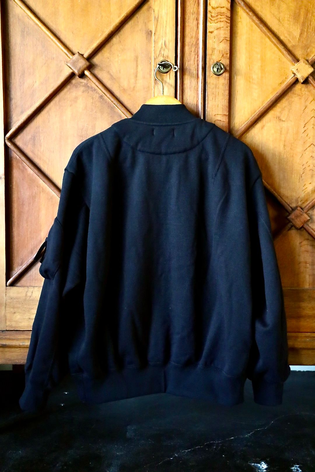 COMME des GARCONS HOMME 綿ウール裏毛MA-1ジャケットスタイル2025.11.10.