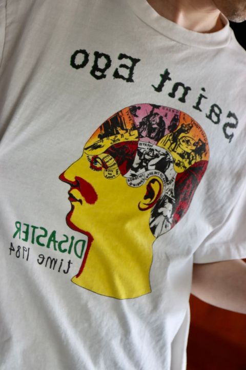 ©SAINT M×××××× SS TEE BRAIN"WHITE"style.
