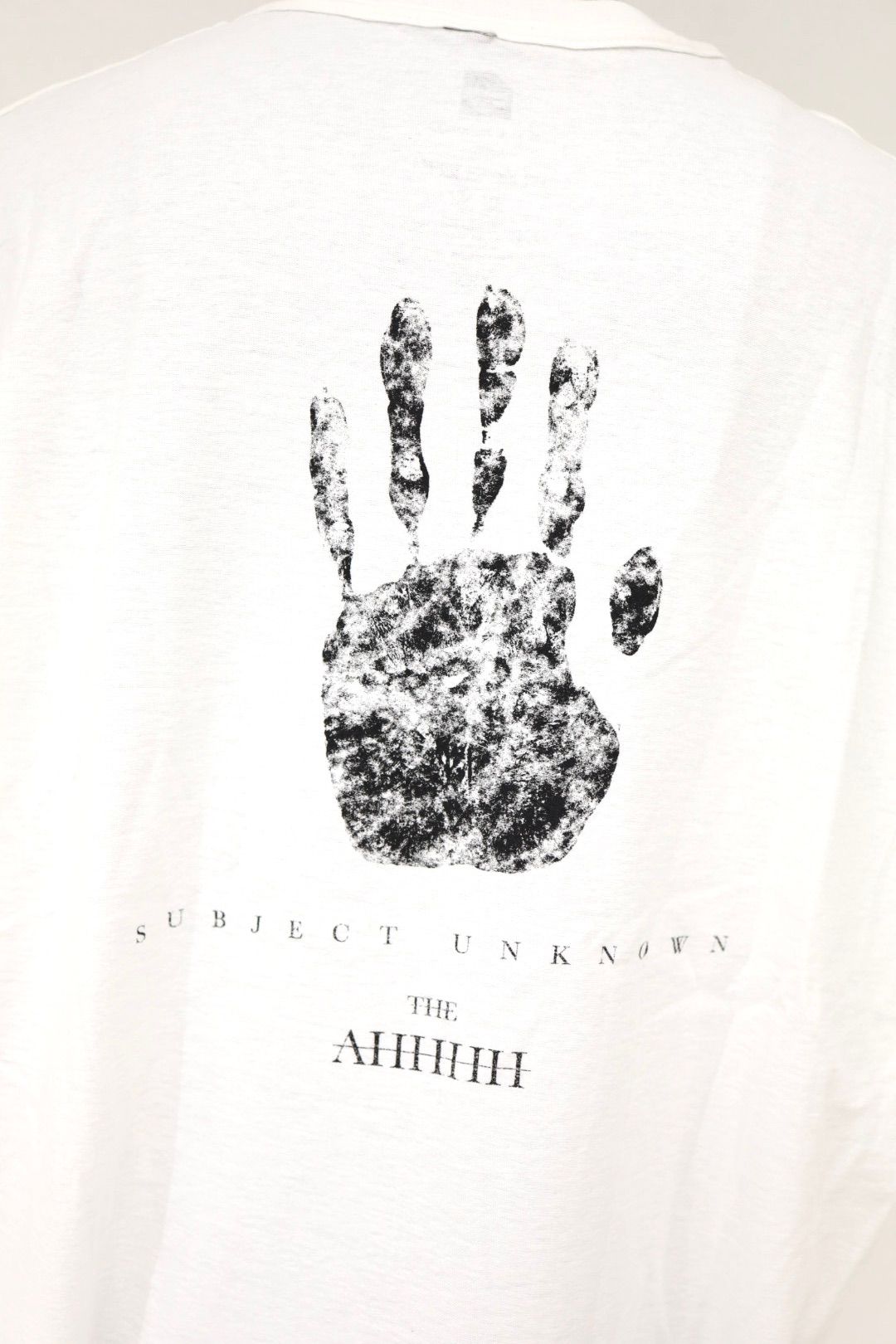 イズネスミュージック 26SS THE AHHHH T-SHIRTS (IMP7_17_NABET01)WHITE☆新作発売！