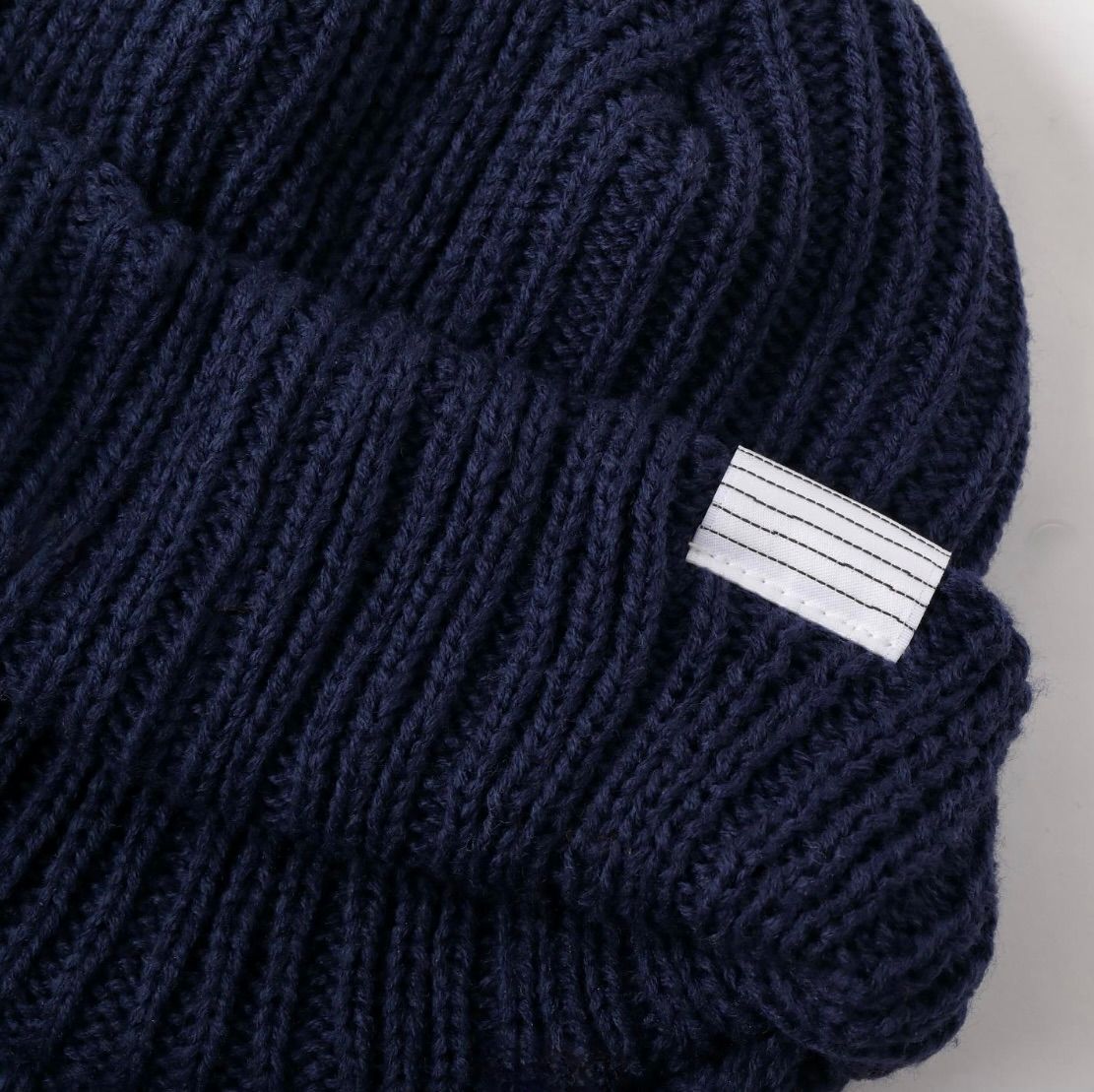 WIND AND SEA WIDE RIB KNIT CAP / BLUE - ニットキャップ/ビーニー
