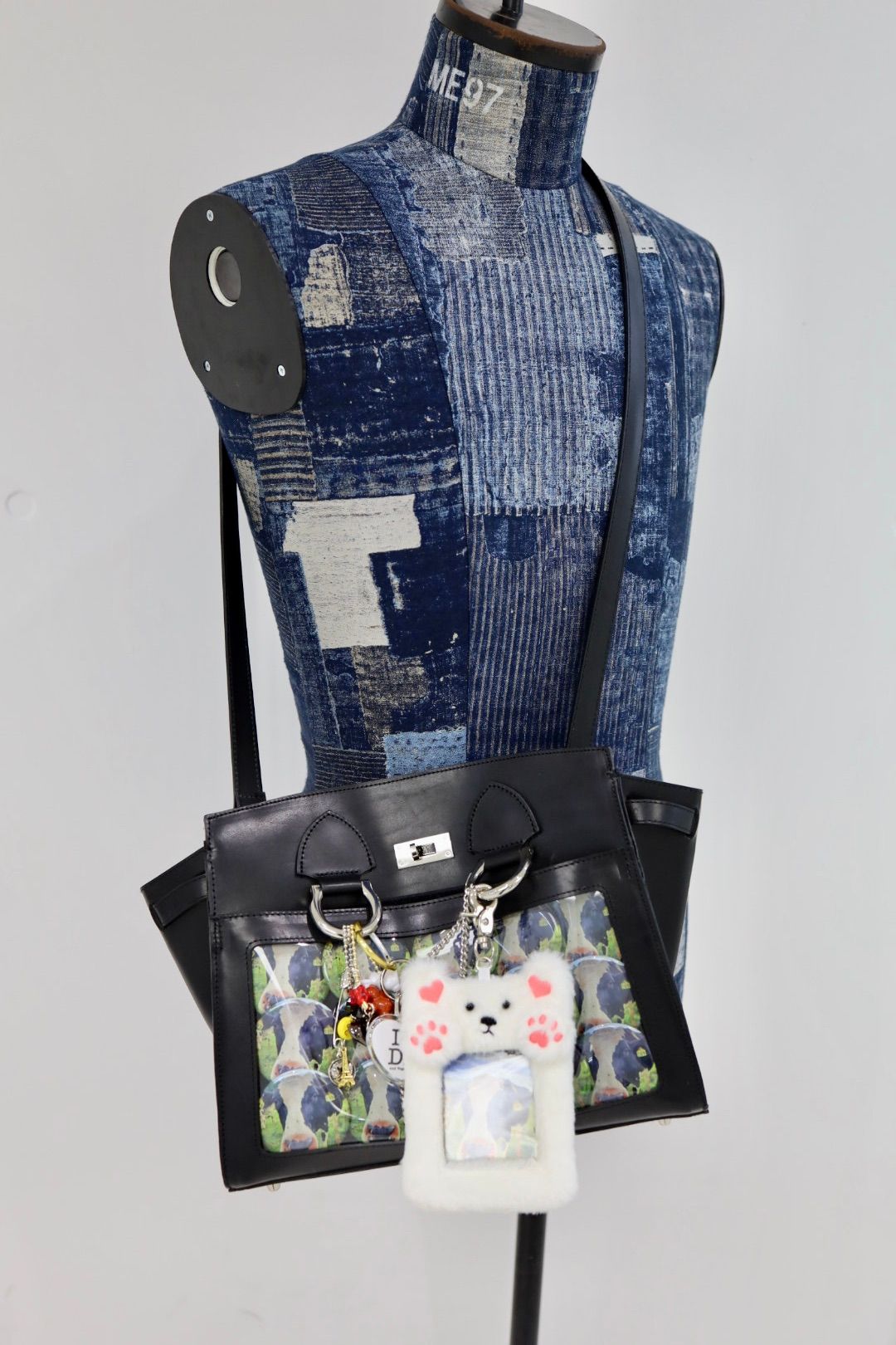 doublet 26SS LEATHER "ITA" SHOULDER BAG(26SS66BG73)BLACK☆12月13日(土)発売！