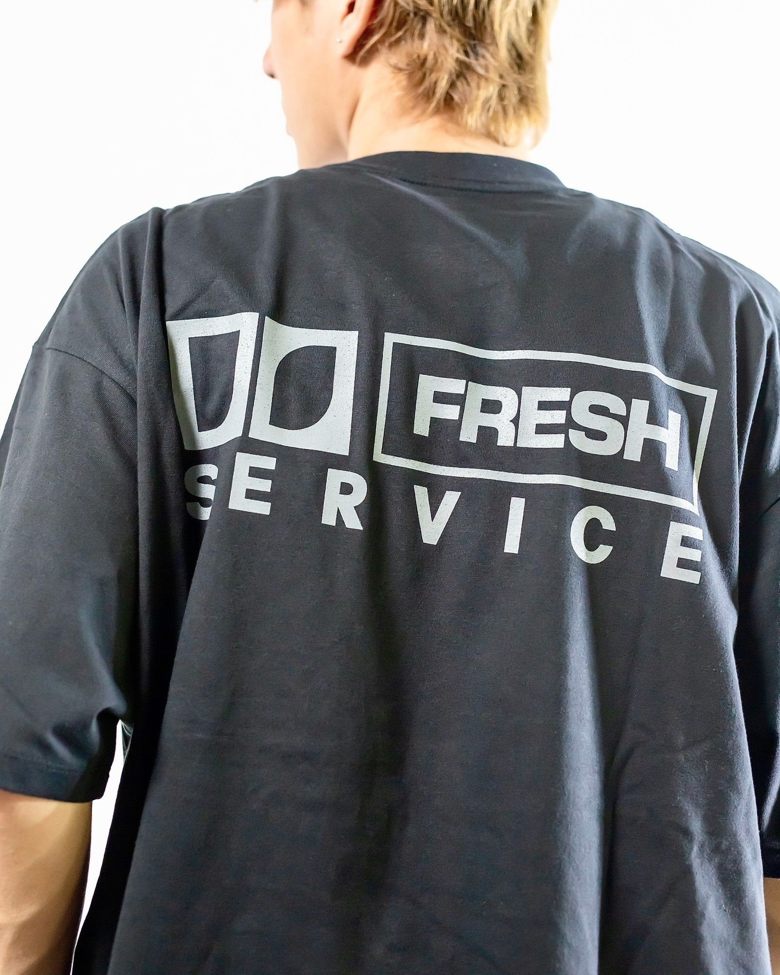 FreshService 新作CORPORATE PRINTED S/S TEE ‘‘FS’’(BLACK)style 2024.7.19