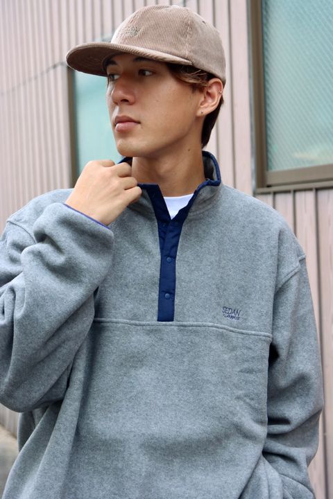 SEDAN ALL-PURPOSE セダンオールパーパス 23AW Fleece Snap Pulloverスタイル
